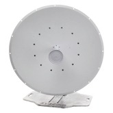 Antena Direccional airFiber X, ideal para enlaces Punto a Punto (PtP), frecuencia 5 GHz (4.9 - 5.8 GHz) de 34 dBi slant 45
