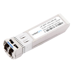 Transceptor Óptico SFP+ (Mini-Gbic) / Monomodo 1310 nm / 10 Gbps / 10GBASE-LR / Conectores LC/UPC Dúplex / DDM / Hasta 20 km