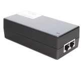 Inyector Hi-PoE 60 W Gigabit / Alimenta Equipos PoE 802.3 af Hasta 15W - PoE at Hasta 30W - PoE bt Hasta 60W / Instalación Para Interior / Alcance de Hasta 100 metros / Plug and Play / No se Necesita Configurar