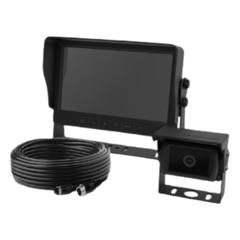 Cámara de Reversa Alámbrica y Monitor para Vehículos de Trabajo y Montacargas con Inteligencia IA Para la Detección de Peatones
