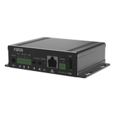 Gateway para Voceo IP/SIP, Entrada de audio (3.5mm), salida de amplificador integrado de hasta 30W, puerto USB (reproducción de MP3),