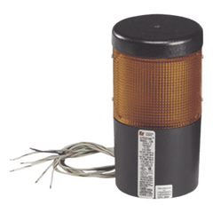 Módulo de Luz de Estado Incandescente, Voltaje de 24 Vdc, Color Ámbar con patrones de destello Flash o Estacionario / Tipo 1 / Uso Interior