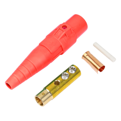 Conector camlock 400 AMPERES HEMBRA COLOR ROJO