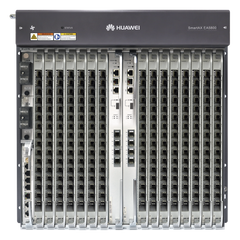 OLT GPON OptiXAccess Carrier Class con 1 tarjeta de 16 puertos GPON, 15 ranuras, 2 Fuentes de alimentación DC, 11 UR