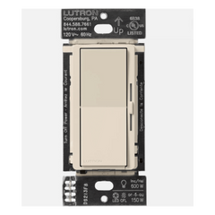 Atenuador de pared inalámbrico sin neutro, 150 W LED/CFL o 600 W incandescente/halógena, 120 V, para Caseta Wireless