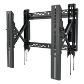 Soporte de Pared Universal Tijera SmartMount / Extensión 12 pulgadas (305 mm) / Carga Máxima 200 lb (90.7 kg) / Ajuste Tilt +15°/-2° con IncreLok / Patrón VESA 200x100 a 600x600 mm / Apertura Abierta para Cajas Empotradas / In