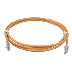 Cable de Parcheo TX6, UTP Cat6, 24 AWG, CM, Color Naranja, 1.52 Metros (5 Pies)