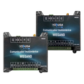 Convertidor de lectora para control de acceso (cableado a inalámbrico) / 1 Wiegand / 2 Relevadores / 2 Entradas / Hasta 1.6 KM de distancia