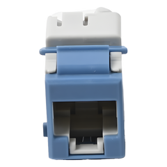 Jack Ultramax Cat6a, Utp, Tipo Keystone, Color Azul, Punch Down