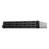 Unidad de Expansión Synology RX1217/RX1217RP | 12 Bahías de Disco | Compatible con SATA 3.5” y 2.5” | Expansión de Volumen en Línea | Fuentes de Alimentación Redundantes (RX1217RP) | Administración con