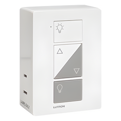 Atenuador inteligente de clavija para lámparas de mesa y pie, doble receptáculo, 100 W LED/CFL o 300 W incandescente/halógeno, 120 V, Caseta Wireless