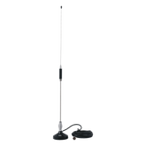 Antena Móvil para Rango de Frecuencia de Banda Civil (CB) 26.960 - 27.400 MHz.