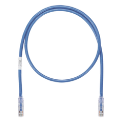 Cable de Parcheo UTP, Cat6A, 24 AWG, CM, Color Azul, 3.05 Metros (10 Pies)