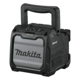 Bocina Negra Bluetooth con entrada USB, Auxiliar y Cargador, Funciona con Batería LXT de 18V o CXT de 12v (no inluidas)