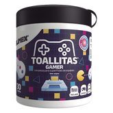 Toallitas Gamers, Excelente Opción Para Gamers Que Buscan Mantener Sus Consolas y Accesorios en Perfecto Estado, Libres de Suciedad y Protegidos Contra Bacterias