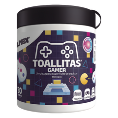 Toallitas Gamers, Excelente Opción Para Gamers Que Buscan Mantener Sus Consolas y Accesorios en Perfecto Estado, Libres de Suciedad y Protegidos Contra Bacterias
