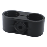 Paquete de 10 Sujetadores Plasticos Para Cable Coaxial de 1- 1/4"