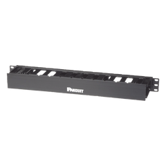 Organizador de Cables Horizontal PatchLink, Sencillo (Solo Frontal), Para Rack de 19in, 1UR