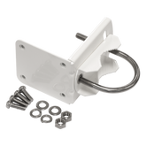 Adaptador básico de montaje en poste para la serie LHG, hecho de metal