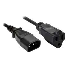 Cable de Alimentación / Enchufe C14/US / 60 cm (23.6 in) / Negro / Compatible NEO