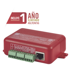 COMUNICADOR DUAL Universal para PANELES DE INCENDIO 4GLTEM - 1 Año de Servicio - Eventos a CMS