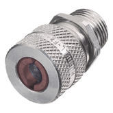Conector de cable, de aluminio macho recto, .50 - .63 ", 1/2".