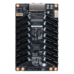 Tarjeta Receptora 16 Puertos / Carga Máxima 512×512 Píxeles / 16 Bit Nivel de Gris / Corrección de Cromaticidad Punto a Punto / Ajuste Gamma RGB Independiente / Compatible con 3D