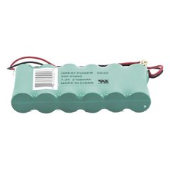 Batería de respaldo recargable NiCd 7.2 V / 2100 mAh para repetidor inalámbrico Honeywell 5800RP