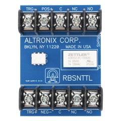 Relé Ultrasensible / Trigger 3-24VDC / Contactos DPDT 1A/120VAC o 2A/28VDC / Operación 12-24VDC / Para Sirenas y Paneles de Alarma
