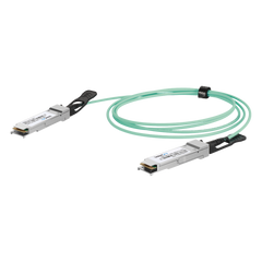 Cable AOC QSFP28 de 100 Gbps a 100 Gbps / Cable de fibra óptica Activo / Longitud: 1 metro