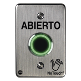 Interruptor IR NoTouch® de Acero Inoxidable, De un solo grupo, ABIERTO
