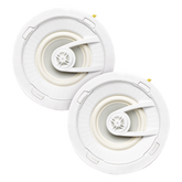 PAR de altavoces de 7 " | montaje de Techo | Diseño TruGrip | Instalacion Sin Herramientas | Woofer de Polipropileno Blanco con Quick Connect