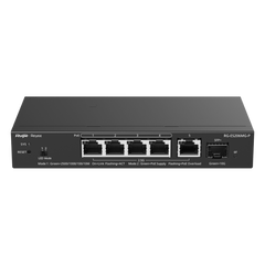 Switch Administrable Capa2 PoE+ con 5 puertos Multi-Gigabit 2.5Gb, hasta 70w PoE
