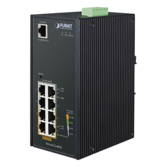 Switch industrial Administrable 4 puertos 1000Mbps, 4 puertos PoE