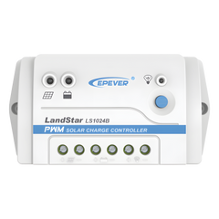 Controlador Solar PWM / 10A / 12/24V / RS-485 / Baterías Gel-AGM-Selladas / Parámetros Configurables