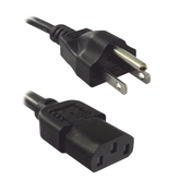 Cable de Poder para Contacto Empotrable TH-CDE-USB-N, 10 A, 125 V