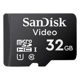 Memoria microSD SanDisk 32GB / Alta Resistencia / Videovigilancia / Clase 10