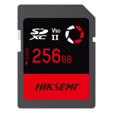 Memoria SD / 256 GB / 300 MB/s Lectura / 260 MB/s Escritura / V90 U3 / Para Video 8K Profesional / HIKSEMI CAPTURE E90
