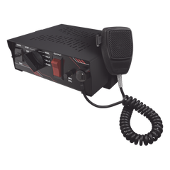 Sirena Vehicular de 100W de Potencia, Con Switch Giratorio de 6 posiciones y Micrófono Integrado de Uso Rudo