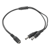 Cable con Conector Jack Hembra 3.5 mm con 2 Salidas de Jack Macho