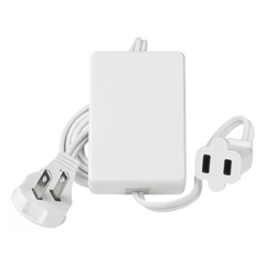 Módulo atenuador de clavija para lámparas de mesa y pie, 300 W incandescente/halógeno, RF Clear Connect, color blanco Snow, para RadioRA 2, RA2 Select y RadioRA 3