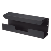 Accesorio Pasacables Para Rack Estándar de 19 in, 4 UR, Capacidad de 260 Cables Cat6, 4.5 in de Profundidad, Color Negro