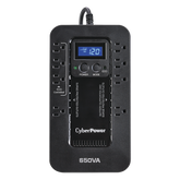 UPS de 650 VA/390 W, Topología Standby con Modo Ahorrador ECO, Entrada 120 Vca NEMA 5-15P, Con 8 Tomas NEMA 5-15R