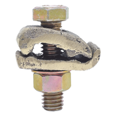 Conector Cable a Superficie Plana / Bronce 100% / Cable 4-2/0 AWG / Sin Soldadura Exotérmica / 2.5x3.5 cm (1x1.4 in)