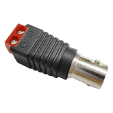 Conector BNC Hembra a Terminales Tipo Tornillo