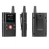 Intercomunicador Inalámbrico / Transmisor y Receptor / Frecuencia 823-832 / 863-865 MHz / 12 Canales / OLED / Batería 2500 mAh / Alcance 280 m / Carga Tipo-C