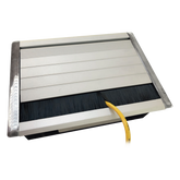 Caja Universal Vacía de 2 Módulos para Instalación en Escritorio (Voz, Datos, Video, Contactos Eléctricos), (No Incluye Accesorios)