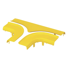 Tapa Opcional para Accesorio en T Horizontal FRT4X4YL, Color Amarillo
