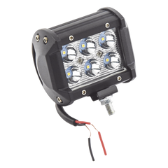 Luz de Trabajo de 6 LED, 1500 Lúmenes, 9 Watts, 10-30 Vcc, IP67, 4 pulgadas