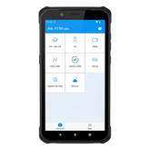 PDA Profesional Todo-en-Uno para Redes de Fibra Óptica / 2 Puertos 2.5GB / Función VFL 10mW / Función OPM / WiFi 6 / Puerto HDMI / Protección IP65